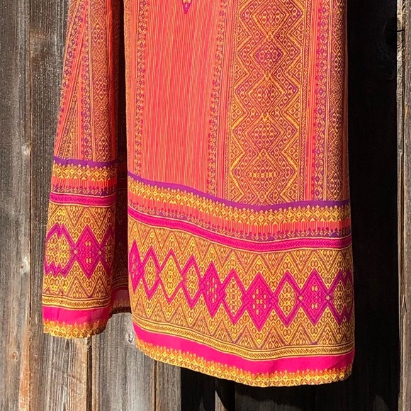 City triangles orange tunic dress size medium - Picture 12 of 14